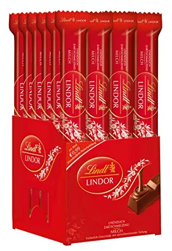  Lindt Lindor Milch Stick 38g Schokolade 24 Stück 36,82€/1kg