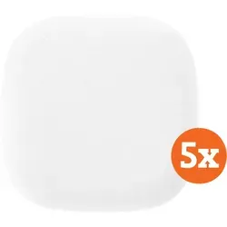 Jalo Helsinki Jalo Kupu Rauchmelder Weiß (10 Jahre) 5er-Pack - Praktisches 5er-Pack Jalo Kupu Rauchmelder in elegantem Weiß. Einfache Montage ohne Bohren, 10 Jahre Batterielebensdauer und 85 dB Alarm für maximale Sicherheit im Wohnbereich.