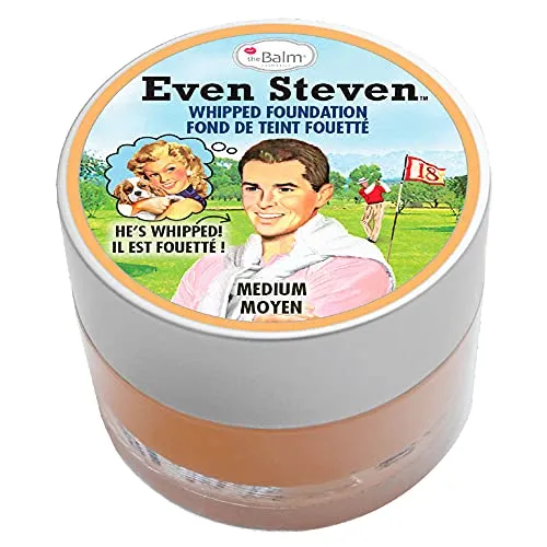 theBalm Even Steven Whipped Foundation - Medium - Leichte, cremige Foundation für einen gleichmäßigen Teint. Ideal für den täglichen Gebrauch und sorgt für ein natürliches Finish.