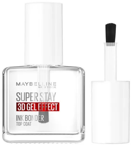 MAYBELLINE NEW YORK Überlack SUPER STAY INK BONDER TOP COAT, 3D Gel-Effekt