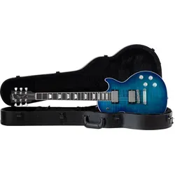 Gibson Les Paul Modern Figured Cobalt Burst - Gitarren der Gibson Modern Collection mit Riegelahorn-Decke und Burstbucker Pro Tonabnehmer für hervorragenden Klang, inklusive Hartschalenkoffer.