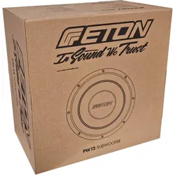 PW12 Subwoofer 12 Zoll - Car-HiFi-Lautsprecher mit 600 W RMS Leistung, ideal für kraftvollen Bass und beeindruckenden Sound in Ihrem Fahrzeug.