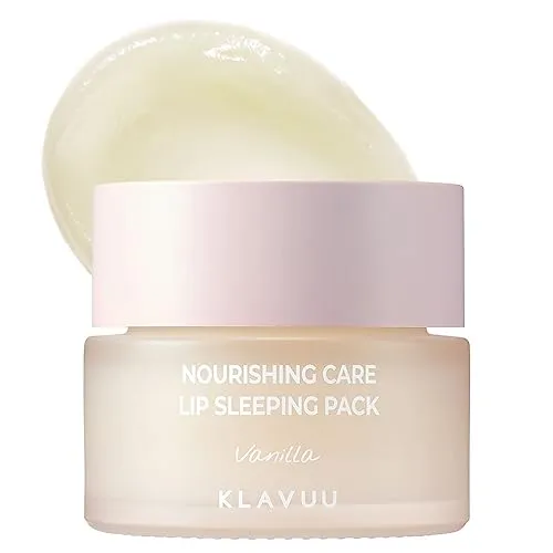 KLAVUU Official lippenbalsam Nourishing Care Lip Sleeping Pack, Soften lips while sleeping, 3 Phyto Oil Complex contained, Avocado oils, Sweet Almond oils, Apricot Seed oils, Rich balm type formula
