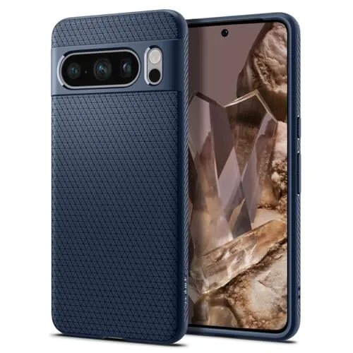 Spigen Liquid Air Hülle Kompatibel mit Google Pixel 8 Pro -Navy Blue