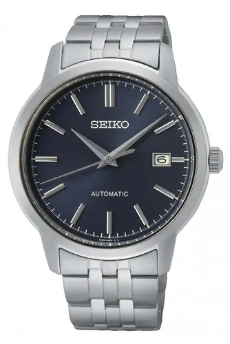 Seiko Herren Analog Automatik Uhr SRPH87K1 - Edelstahl Gehäuse, robuster Stil und edler silberfarbener Glanz