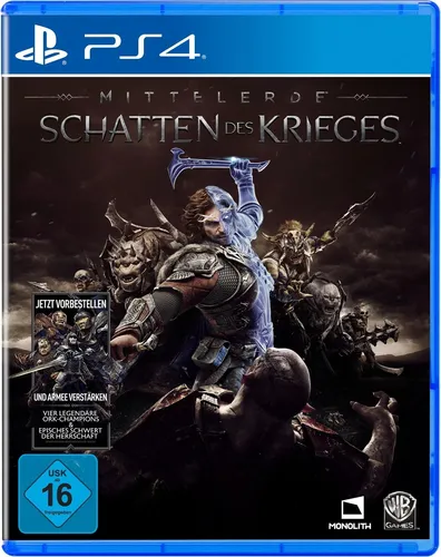 Mittelerde Schatten des Krieges - PlayStation 4 / PS4 - NEU & OVP