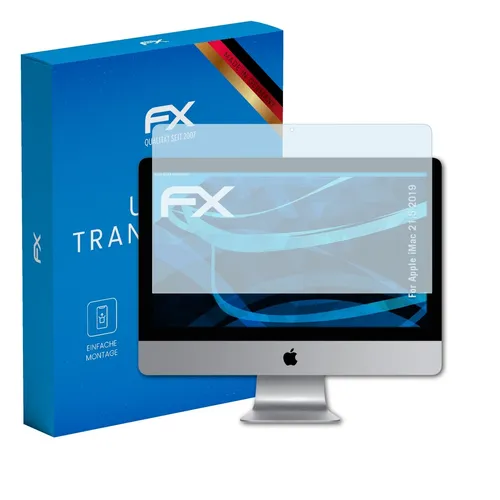 atFoliX Displayschutzfolie für Apple iMac 21,5 2019 Schutzfolie klar Folie