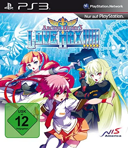 Arcana Heart 3: LOVE MAX!!!!! - 2D-Kampfspiel mit 23 einzigartigen Engel-Charakteren und über 300 versteckten Szenarien. Nutze himmlische Arcanas für individuelle Techniken und erlebe spannende Kämpfe gegen den Boss Ragnarok!