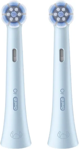 Aufsteckbürsten für elektrische Zahnbürste Stitch 2 Stück Oral-B iO Kids 6+ - Hochwertige Aufsteckbürsten für eine gründliche Zahnreinigung, speziell für Kinder, mit sanften Borsten und kindgerechtem Design.