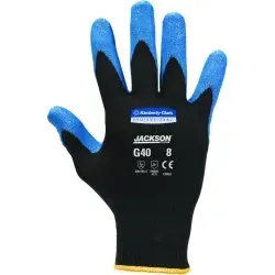 JACKSON SAFETY* G40 Schaumbeschichtete Handschuhe 40225 , 1 Karton = 5 Beutel à 12 Paare = 120 Handschuhe, Größe 7