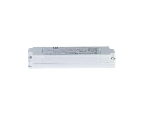 Paulmann 97781 Transformator - Flacher Transformator für abgehängte Decken, nur 24 mm hoch, ideal für eine elegante Installation in Ihrem Zuhause.