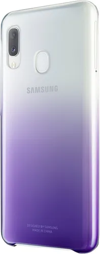 Samsung Galaxy A20 - Gradation Cover EF-AA202, Violet, Original Zubehör BRANDNEU