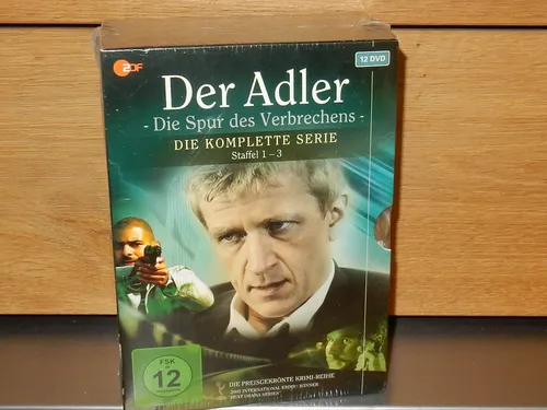 Der Adler - Die Spur des Verbrechens - Die komplette Serie [12 DVDs] - Packende Krimiserie auf 12 DVDs, ideal für Thriller-Fans und spannende Filmabende.