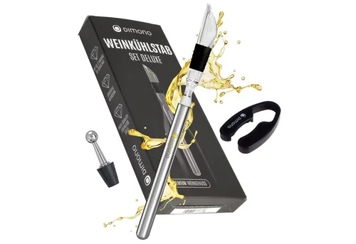 Dimono Outdoor-Flaschenkühler Dimono 4-in-1 Flaschenkühler & Wein Kühlstab – Premium Outdoor-Set, 4-in-1 Premium Flaschenkühler