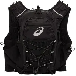 ASICS Fujitrail Backpack 15L M, Schwarz - Unisex Rucksack für Abenteuer, leicht und strapazierfähig aus hochwertigem Nylon, ideal für Trailrunning und Outdoor-Aktivitäten.
