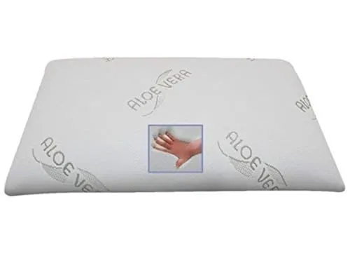Supply24 since 2004 Orthopädisches Bio Gel/Gelschaum Kopfkissen/Nackenkissen/Nackenstützkissen 80 x 40 x 13 cm Memory Schaum Kissen mit 2 Seiten weich + mittel