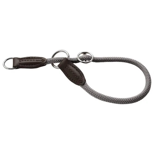 Hunter - T-Collar Freestyle - Hundehalsband Gr Halsumfang max. 55 cm - Ø 10 mm grau
