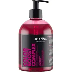 Joanna Professional Color Toning Shampoo in Pink-Grey with Microprotein 500g - Permanent Color Toning for Hair - Curl Shine and Warm Color
