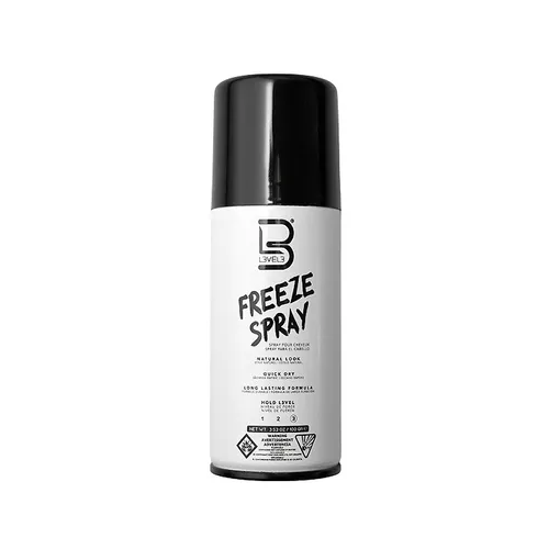 Kleines Haarspray 100ml Reisegröße starker Halt L3VEL3 Freeze Spray