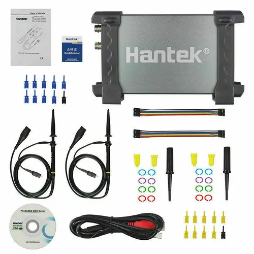 Hantek 6022BL PC Digital Oscilloscope Based USB + Logic Analyzer 16 CHs 48MSa/s