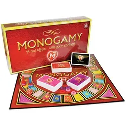 Monogamy Game - Das Spiel für Paare - Spiele für Paare, fördert Intimität und Kommunikation, perfekt für romantische Abende.