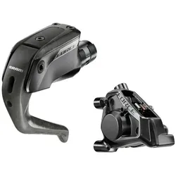 SRAM Force Aero Scheibenbremse Flat Mount E1 | hinten - Hochwertige SRAM Force Aero Scheibenbremse für Zeitfahren und Triathlon. Die extrem steife Konstruktion bietet präzise Bremskraft und Kontrolle. Ideal für ambitionierte Radfahrer, die Wert auf Leistung legen.