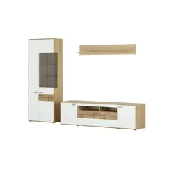 Jette Home Wohnkombination  Laguna , weiß , Maße (cm): B: 277 H: 207 T: 51.0