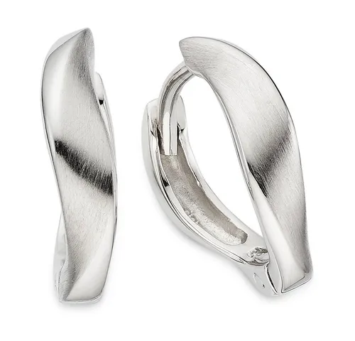 Bruno Banani Paar Creolen Schmuck Geschenk Silbercreolen