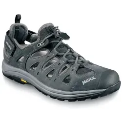 Meindl Sandalen Hawaii Herren 36 EU, Schwarz - Wanderschuhe mit auswechselbarem Fußbett und Klettverschluss für hohen Tragekomfort – ideal für Sommerabenteuer und Wanderungen.