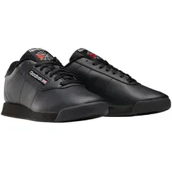 Reebok Damen Princess Sneaker - Komfort und Stil in Us Black, 42 EU - Damen-Sneaker mit Kunstleder-Obermaterial für sofortigen Komfort und Gore-Tex mit XCR für trockene Füße. Ideal für unebenes Gelände dank optimierter Dämpfung und verbesserter Schrittführung.