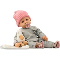 Götz Cookie Avocado 48cm - Babypuppe mit Schlafaugen, inklusive Kuschel-Spielzeug und waschmaschinengeeignetem Zubehör für Kinder ab 3 Jahren