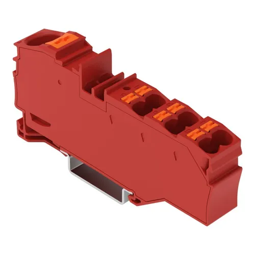 WAGO Verteilerklemme 2216-8033 7-fach - Hochwertige 7-fach Verteilerklemme für zuverlässige elektrische Verbindungen. Ideal für die Hutschienenmontage und geeignet für Leiterquerschnitte bis 25 mm². Kompakt und einfach zu handhaben.
