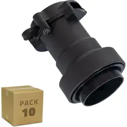 Lampenfassung E27 IP44 für Flachkabelgirlanden (10er Pack) - Lampenfassung für Innen- und Außenbereich, ideal zur individuellen Gestaltung von Girlanden. Wetterfest und vielseitig einsetzbar, perfekt für kreative Lichtdekoration.