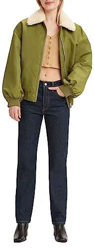 Levi's Damen 501® Jeans - Deep Breath, 27W / 30L - Klassische Jeans mit zwei aufgesetzten Gesäßtaschen, Gürtelschlaufen und bequemer Passform für zeitlosen Stil und Komfort.