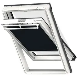 VELUX Vorteils-Set Hitzeschutz Plus DOP Manuell - Zubehör für Fenster - Effektiver Hitzeschutz und optimale Verdunkelung für VELUX-Dachfenster, inklusive Alu-Schiene und Haltekrallen, ideal für eine angenehme Raumtemperatur.