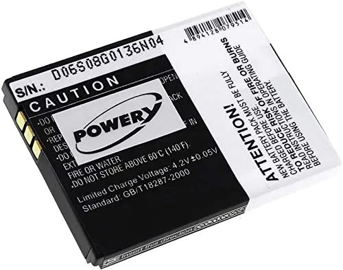 Akku kompatibel mit Fritz!Fon Typ 312BAT006, 3,7V, Li-Ion