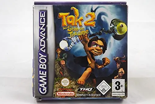 Tak 2 - Der Stab der Träume - Spiele für Game Boy Advance, erlebe ein aufregendes Abenteuer mit einzigartigen Fähigkeiten und fesselnder Grafik.