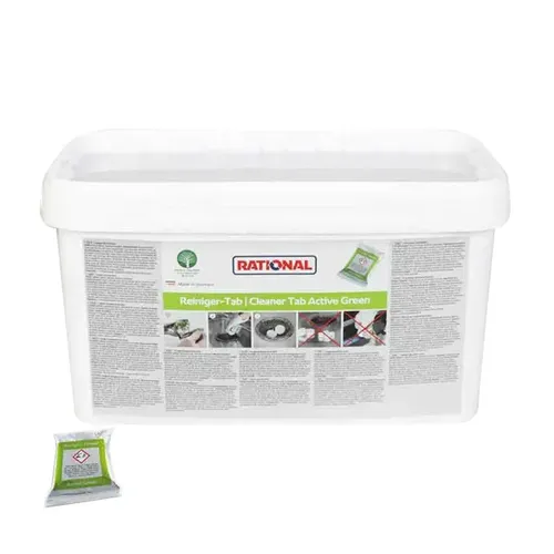 Rational Reiniger Tabs Active Green iCombi Pro/Classic 56.01.535 - Reinigungsmittel für iCombi Pro, phosphatfrei und reduziert Reinigermenge um 50% bei bester Hygiene. Schnelle Zwischenreinigung in nur 12 Minuten!