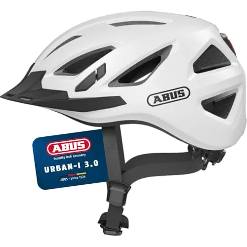 ABUS Fahrradhelm ACM (Mount2) Blau-Gelb X 52-57cm - Fahrradhelm mit abnehmbarem Schirm und Fidlock-Magnetgurtschloss für einfache Handhabung, ideal für sicheres Fahren und optimalen Komfort.