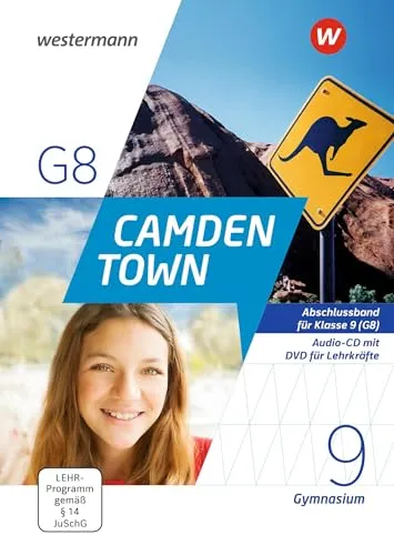 Camden Town 9 (G8) Audio-CD mit DVD für Lehrkräfte - Schulbuch für Gymnasien mit Audio-CD und DVD, ideal zur Unterstützung des Unterrichts und für interaktive Lehrmethoden.
