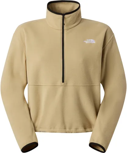 THE NORTH FACE Frauen Glacier Short 1/2 Zip Fleece 2026 khaki stone - L - Der Frauen Glacier Short 1/2 Zip Fleece ist ideal für Outdoor-Aktivitäten. Er hält warm, ist feuchtigkeitsabweisend und aus recycelten Materialien gefertigt. Perfekt für Wanderungen und den Alltag!