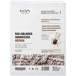 Moorkissen Bad Aiblinger Rücken 25x38 cm - Arzneimittel für gezielte Rückenentspannung, ideal zur Linderung von Verspannungen und Schmerzen.