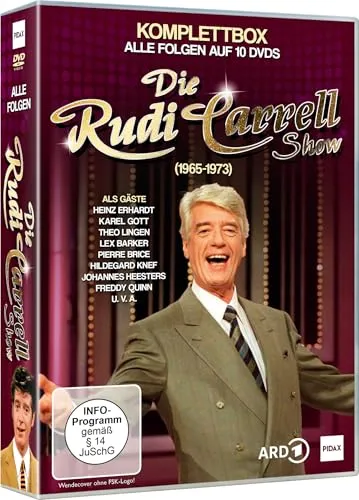 Die Rudi Carrell Show - Komplettbox - Alle 27 Folgen der Kult TV-Serie auf 10 DVDs in Sammler-Box (Pidax Serien-Klassiker)