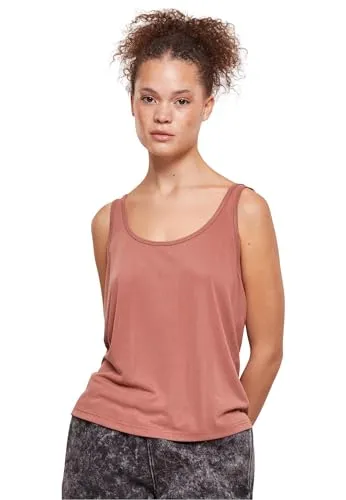 Urban Classics Damen Top Ladies Modal Loose Top Terracotta 5XL