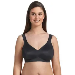 Rosa Faia Soft-BH Twin, T-Shirt BH ohne Bügel, seidenweiche doppellagige Microfaser schwarz 100