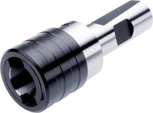 Pramet Gewindeschneid-Schnellwechselfutter ISO AW.25-QTCC.M3.M14 - Pramet Gewindeschneid-Schnellwechselfutter für präzises Gewindeschneiden. Mit Wedon-Schaft und einer Auskraglänge von 43 mm ideal für professionelle Anwendungen.