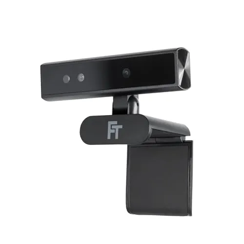FeinTech FC200 2K Webcam Kamera 5MP für Windows Hello Gesichtserkennung