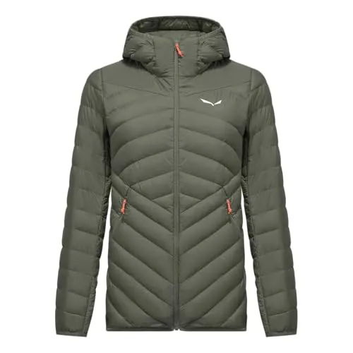 Salewa Brenta RDS Down W Jacket faded green (5A50) 36 - Damen Isolationsjacke für Skitouren, extrem leicht, wind- und wasserabweisend mit 80/20-Daunenfüllung für hervorragende Wärme und Bewegungsfreiheit.