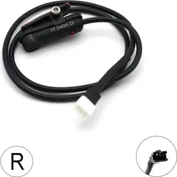 windmeile | PAS KM-DH SSP Sensor Pedalsensor, Professional 3-Pin JST Rechts, PAS Sensor, PAS Systemassistent, E-Bike Elektro Fahrrad Pedelec 24V/36... - Schwarz