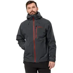 Jack Wolfskin EAGLE PEAK 2L JKT M - Winddichte Funktionsjacke - Funktionsjacke aus TEXAPORE ECOSPHERE PRO STRETCH 2L-Material, atmungsaktiv und umweltfreundlich mit bluesign®-Siegel. Ideal für Abenteuer mit hohem Tragekomfort und praktischer Brusttasche.